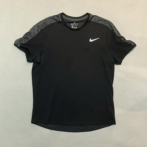 Men's Nike Black Dri-Fit T-Shirt - Medium - Picture 1 of 7